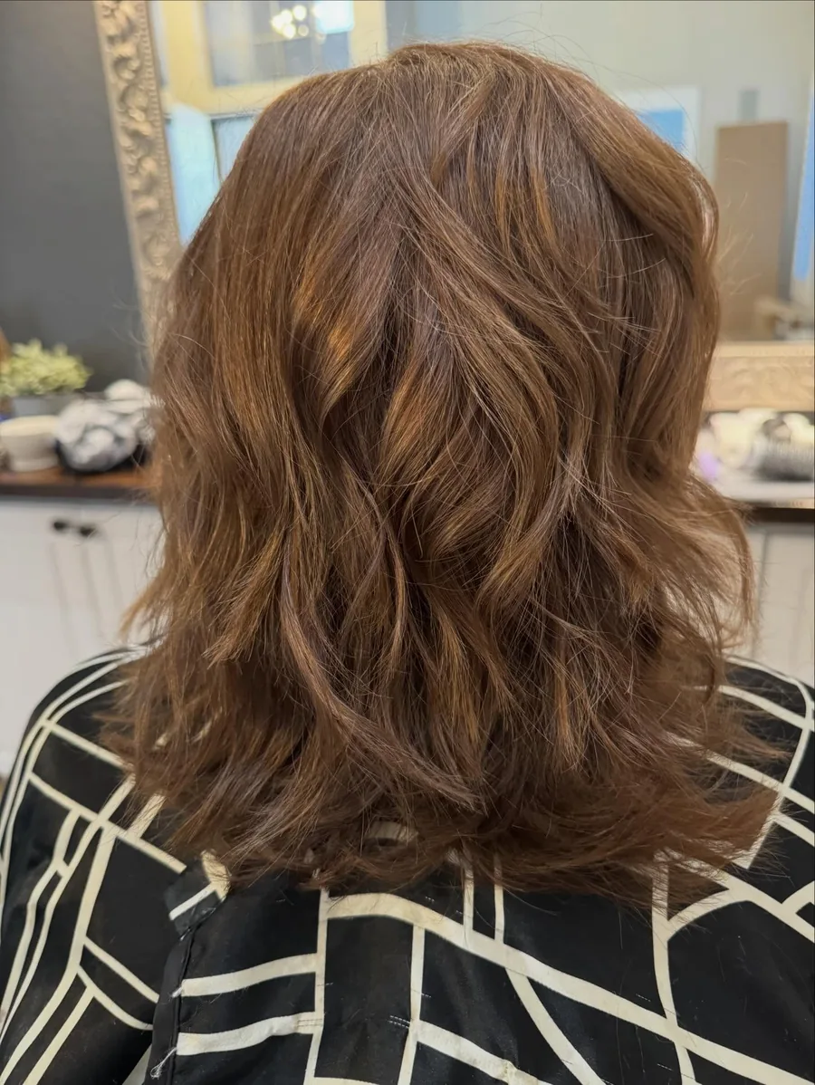 Sun-kissed balayage result by Hair by Shae in Anthem AZ