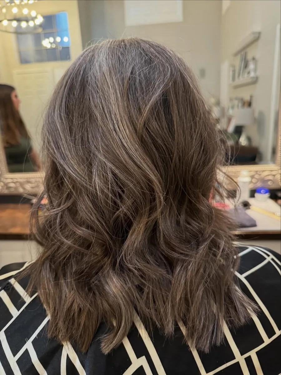 Natural balayage with seamless root blend — Hair by Shae