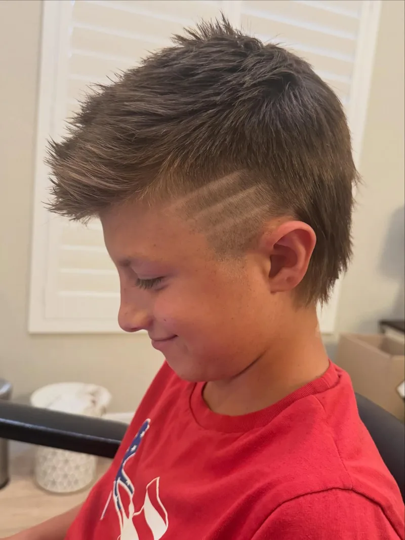 Men's haircut at Hair by Shae in Anthem AZ