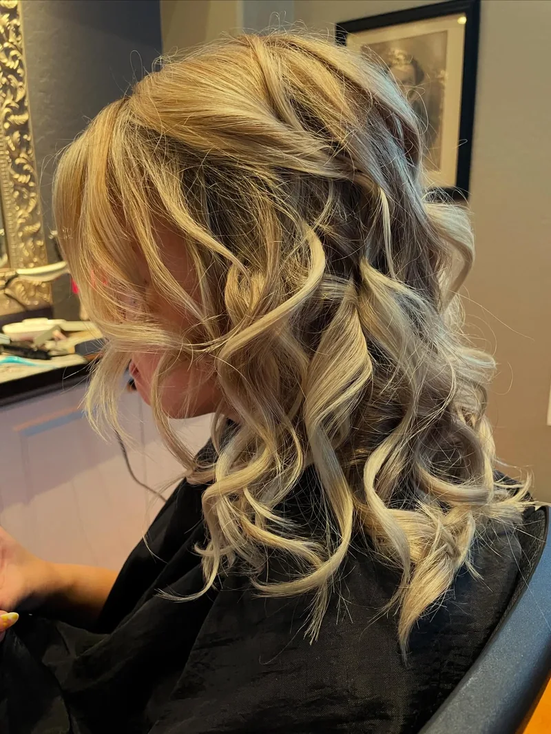 Special occasion updo styling in Anthem Arizona